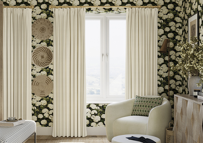 Winnies Stripe, Cashmere - Made to Measure Curtains - Image 3